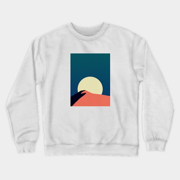 Desert Crewneck Sweatshirt by fernandaschallen